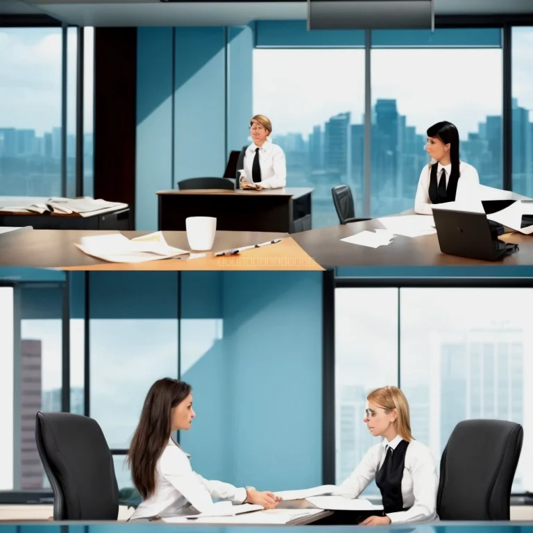 Legal paperwork on desk